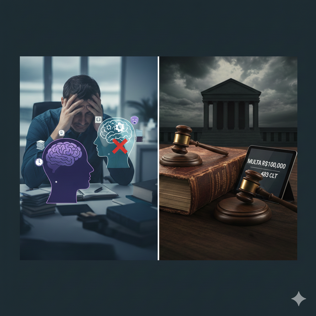 NR1: Saúde Mental e Fiscalização 2026.